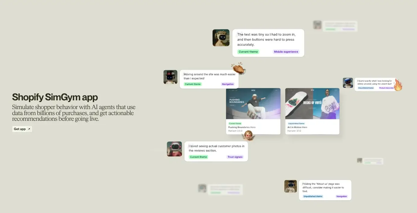 The SimGym tool for simulating customer behaviour